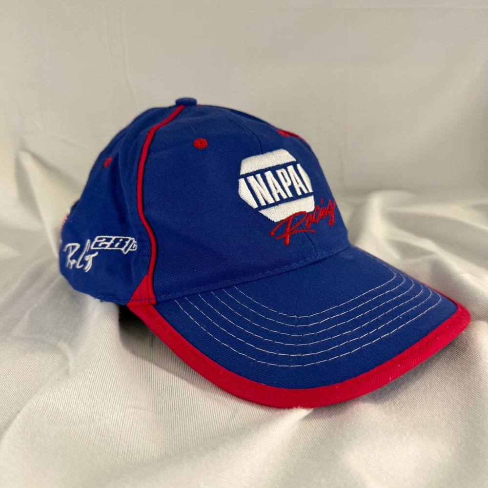NAPA Racing Hat Blue Cotton Intrepid Fallen Heroes Fund Adjustable Baseball Cap